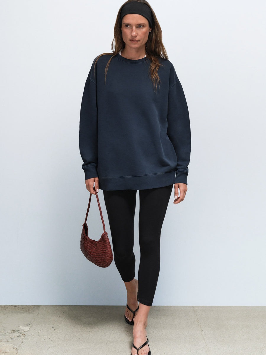 Organic Fleece Oversized Sweatshirt