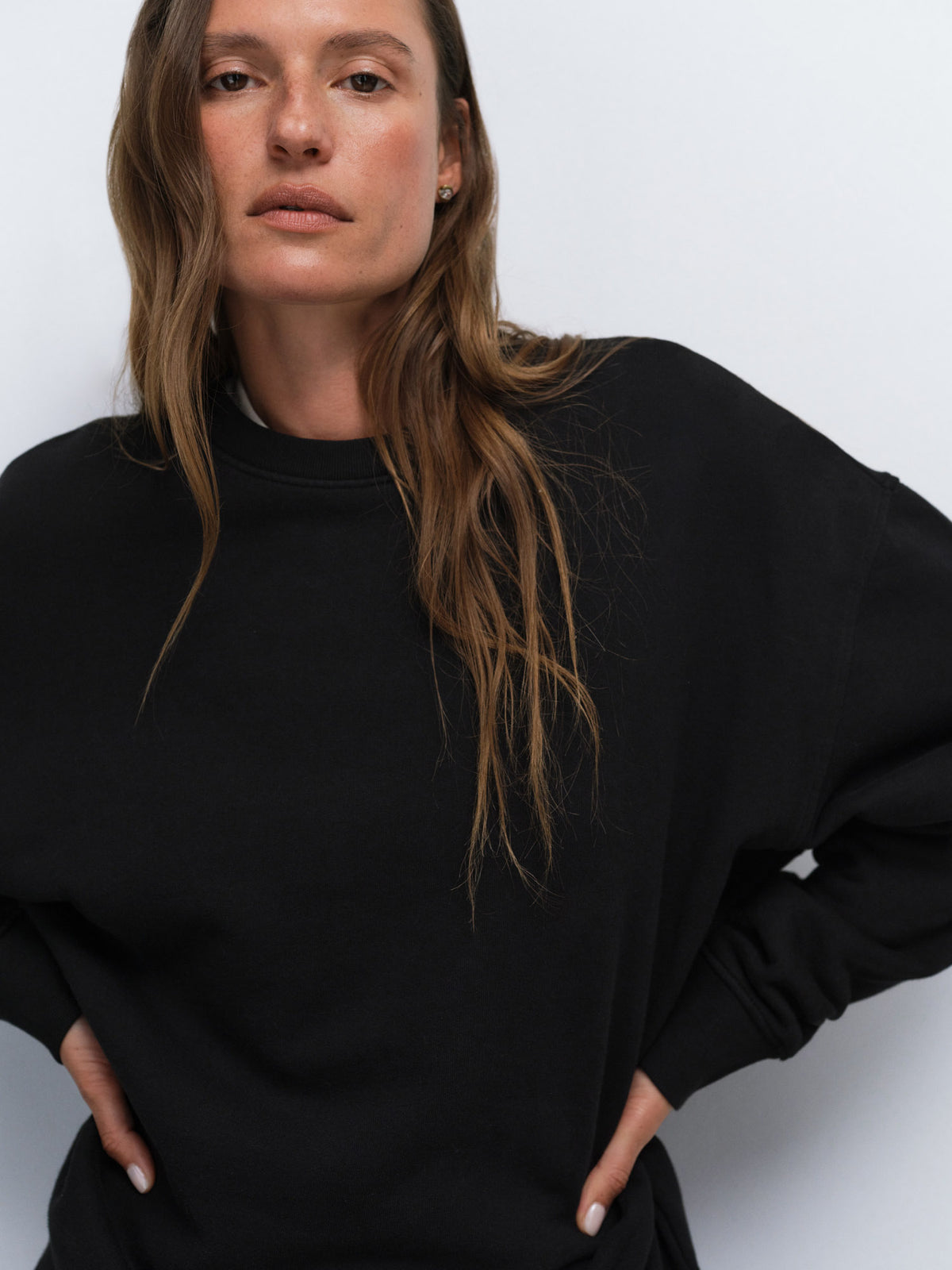 Organic Fleece Oversized Sweatshirt