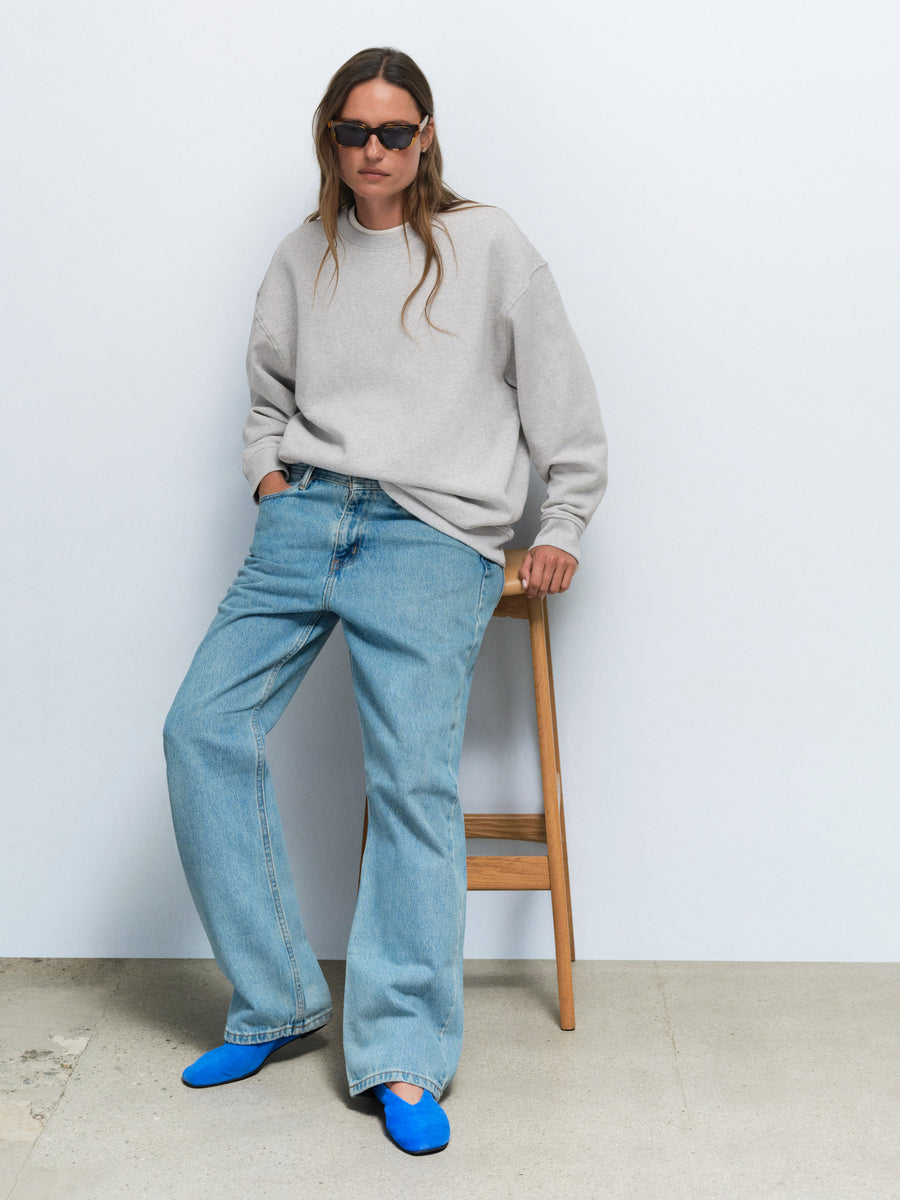 Organic Fleece Oversized Sweatshirt