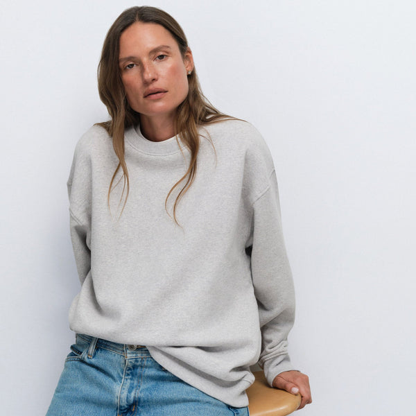 Organic Fleece Oversized Sweatshirt