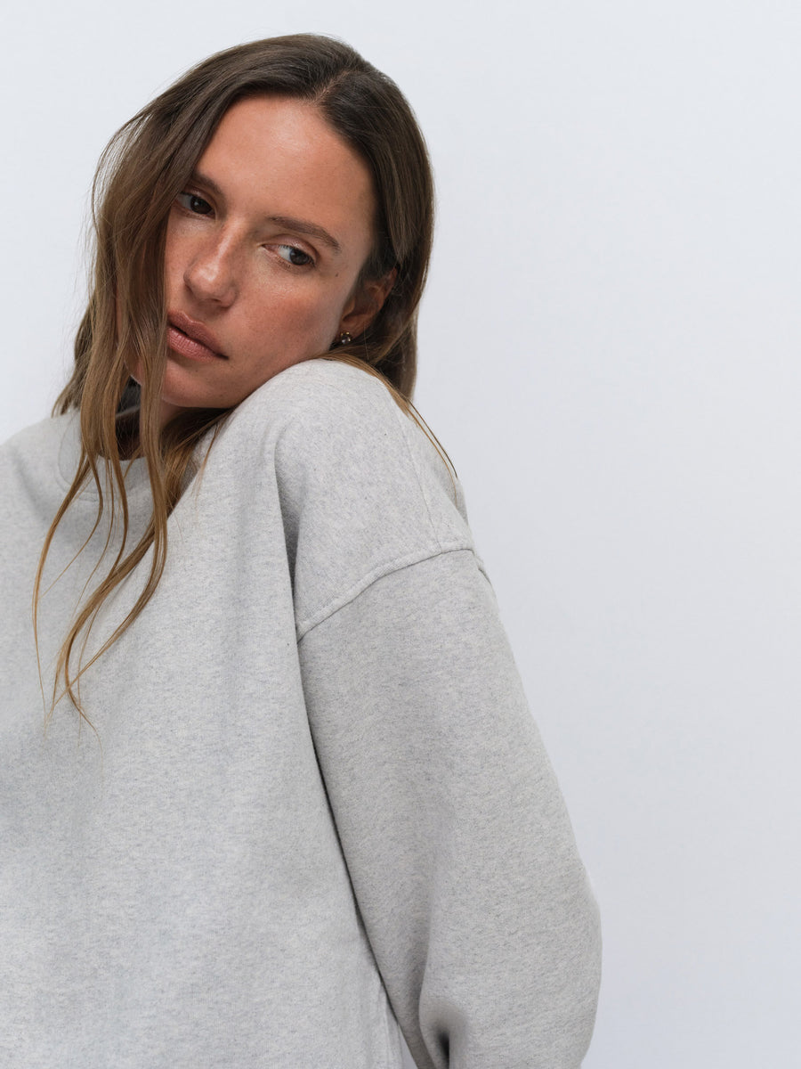 Organic Fleece Oversized Sweatshirt
