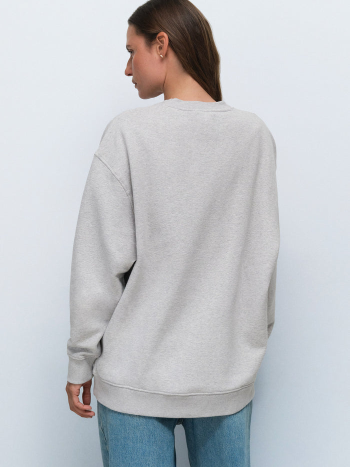 Organic Fleece Oversized Sweatshirt