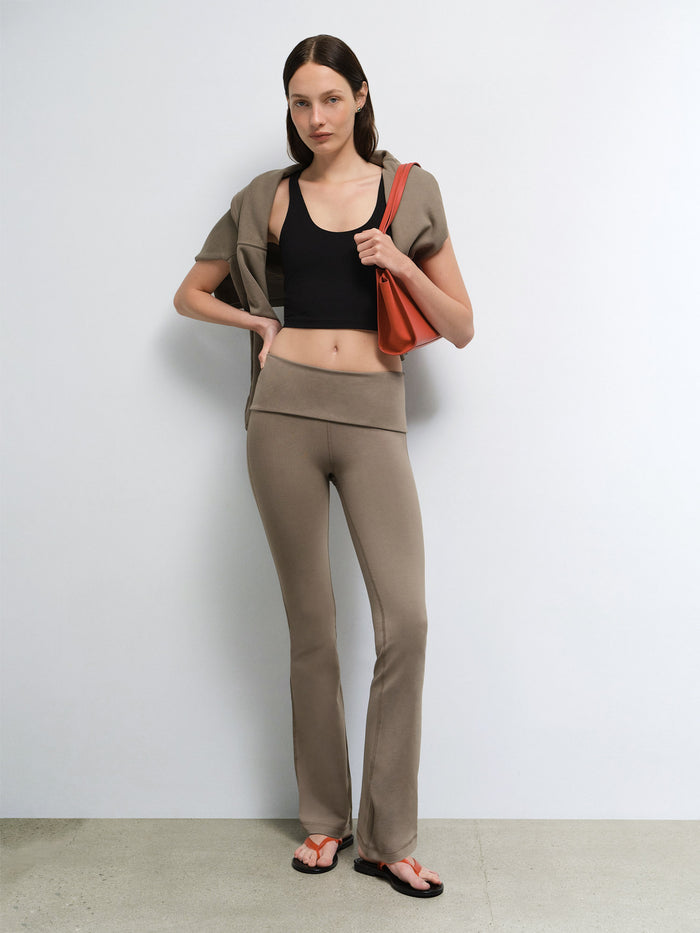 Organic Stretch Foldover Pant