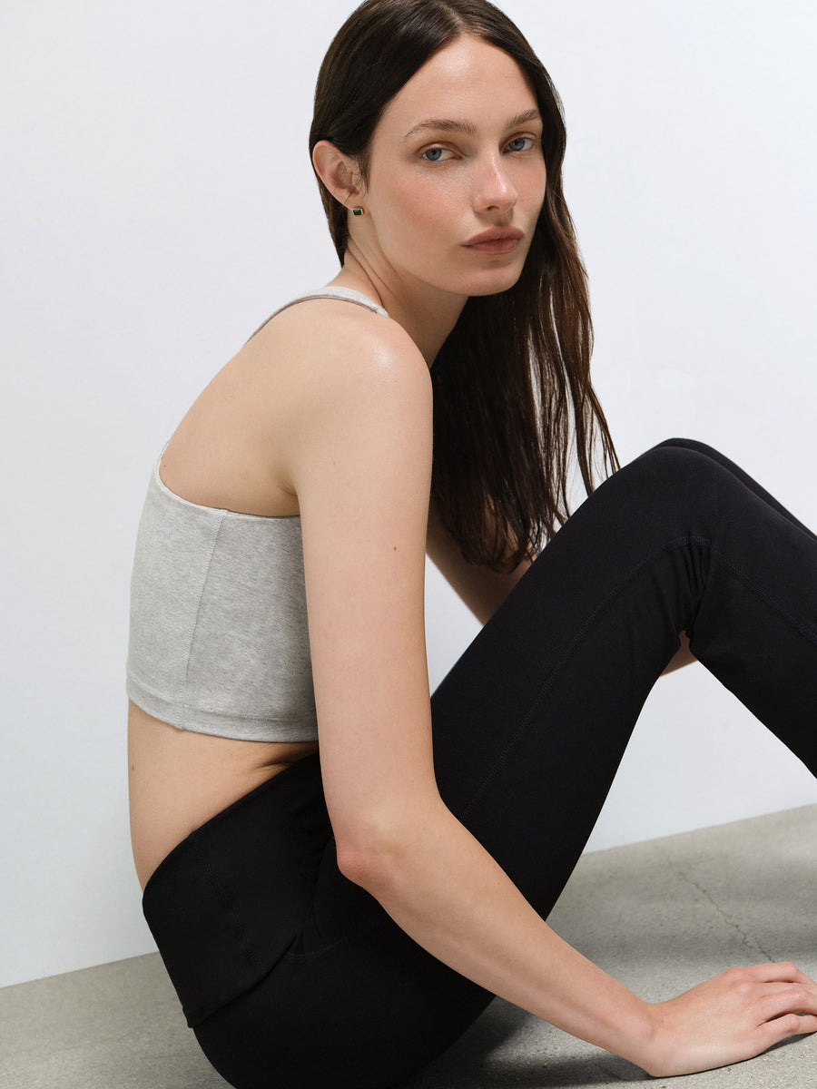 Organic Stretch Crop Racer Tank