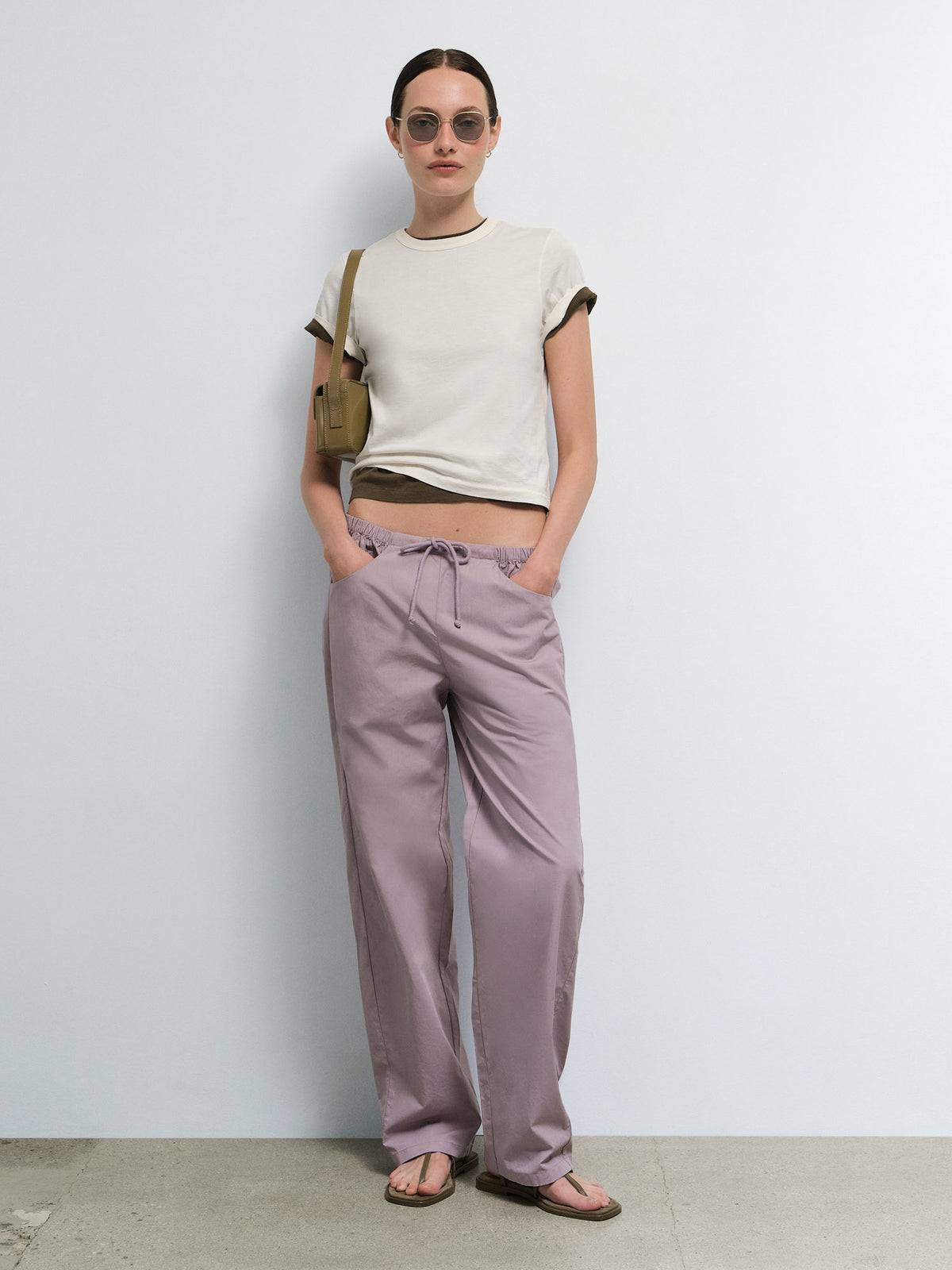Organic Poplin Essential Pant