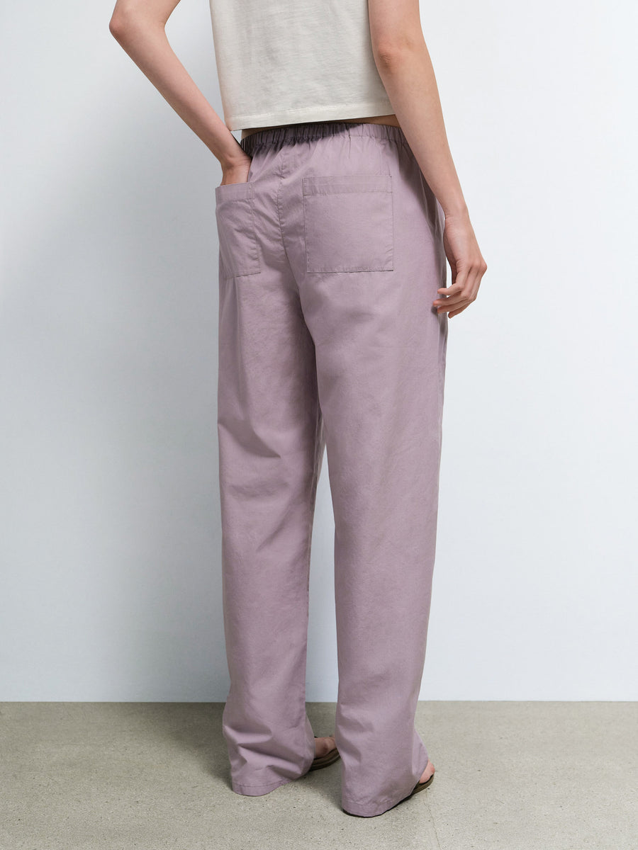 Organic Poplin Essential Pant