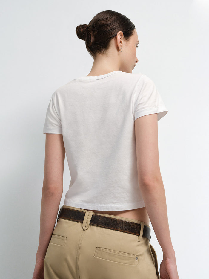 Organic Pima Shrunken Tee