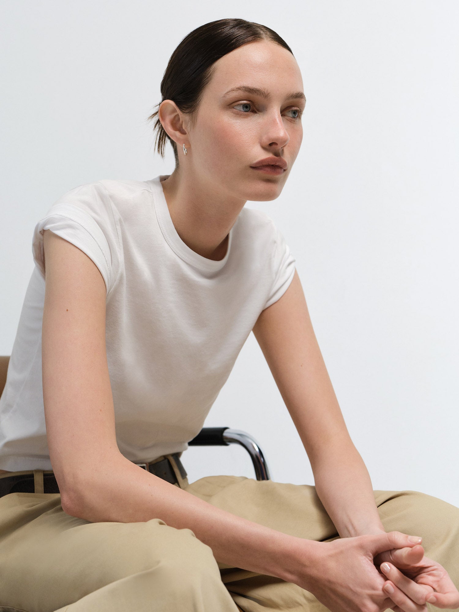 Organic Pima Shrunken Tee – MATE the Label