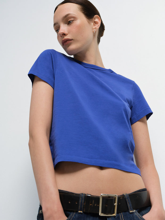 Organic Pima Shrunken Tee