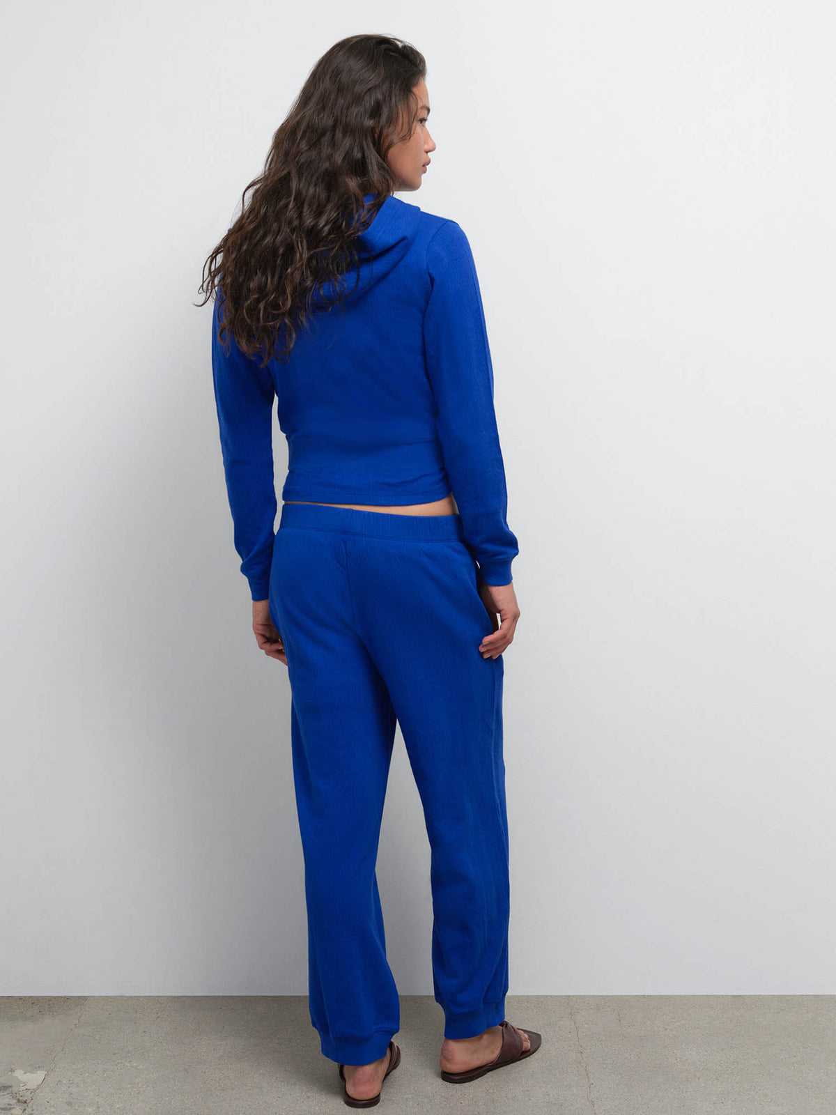 Organic Pointelle Jogger