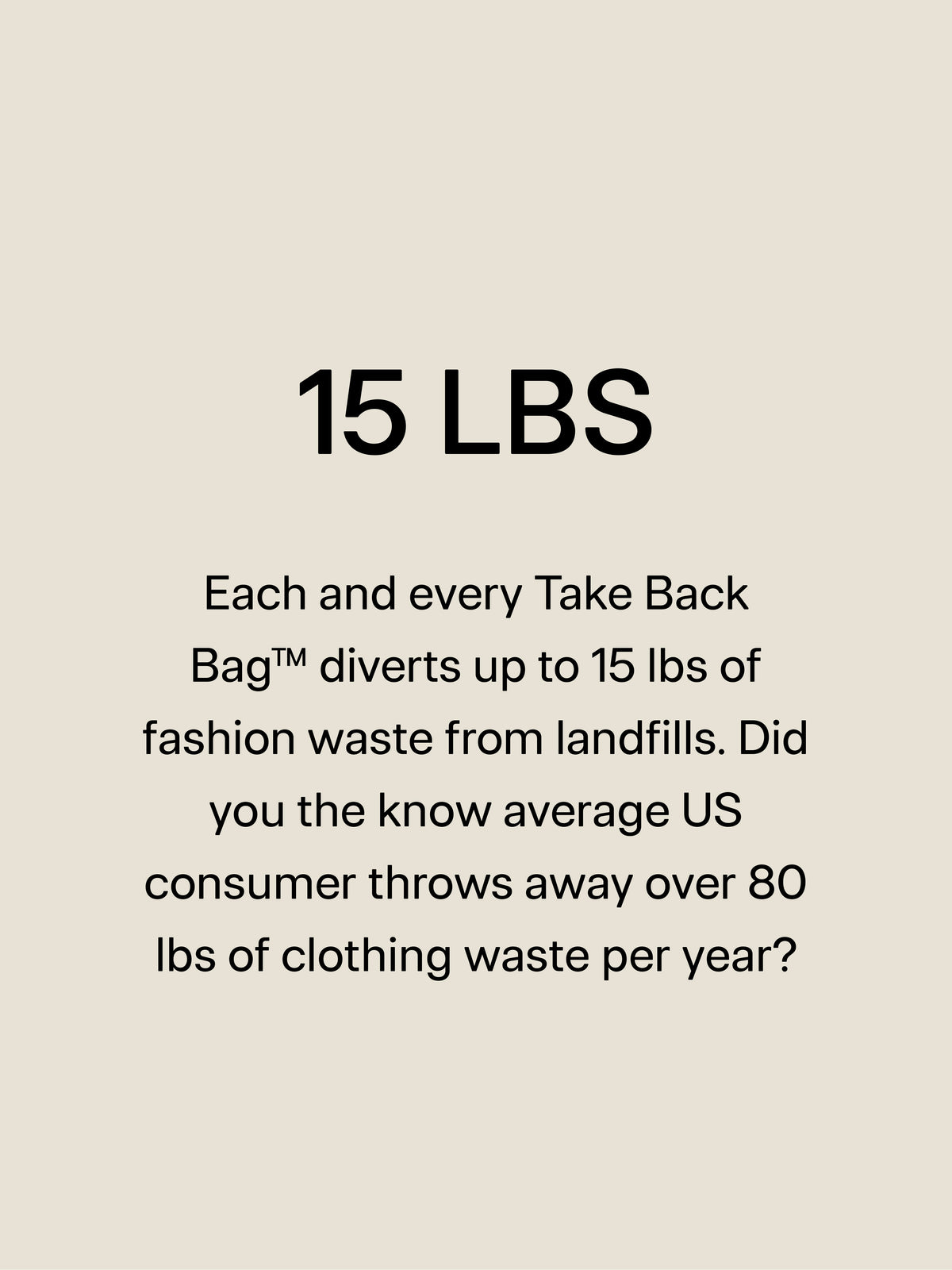 Take Back Bag