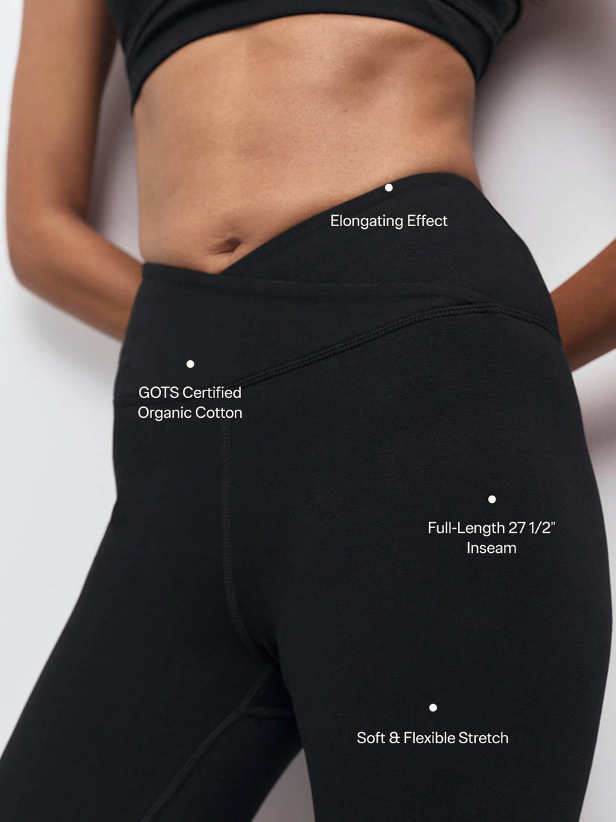 Organic Stretch Crossover Legging