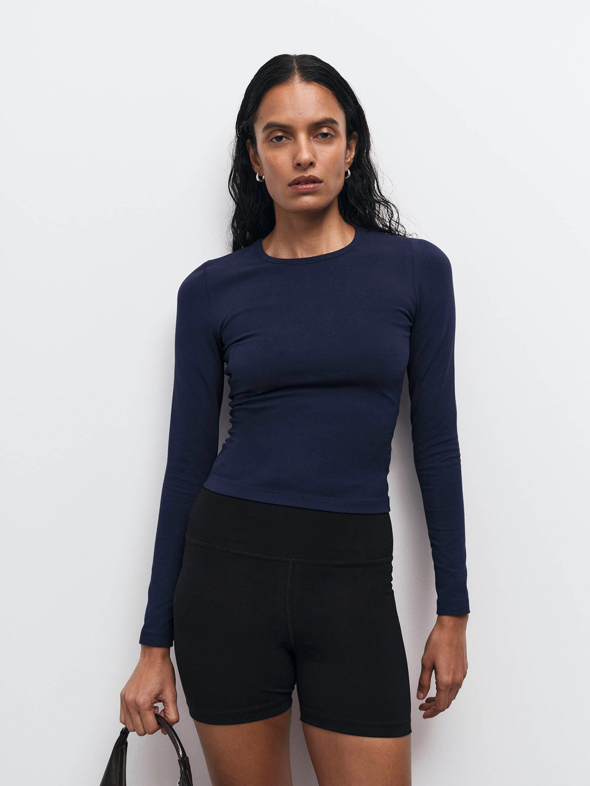 Organic Stretch Long Sleeve Top