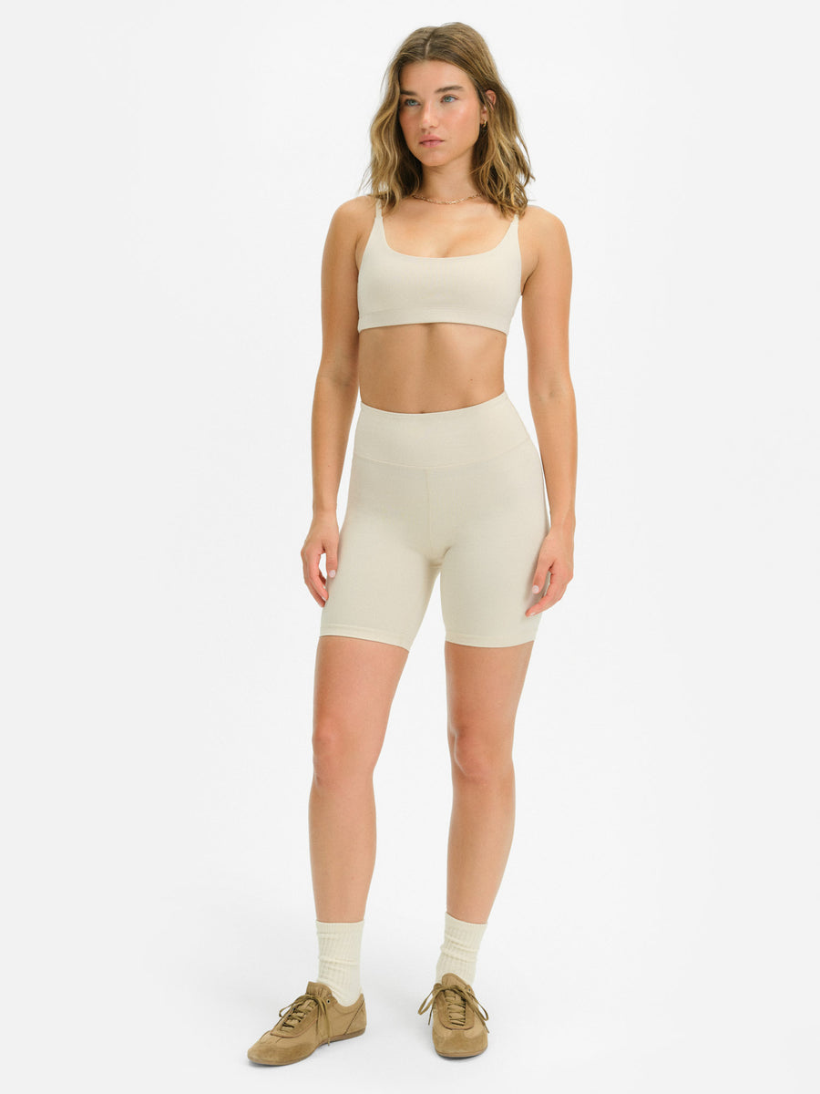 Organic Stretch Scoop Bra-Active-MATE the Label-BONE-XS-MATE the Label