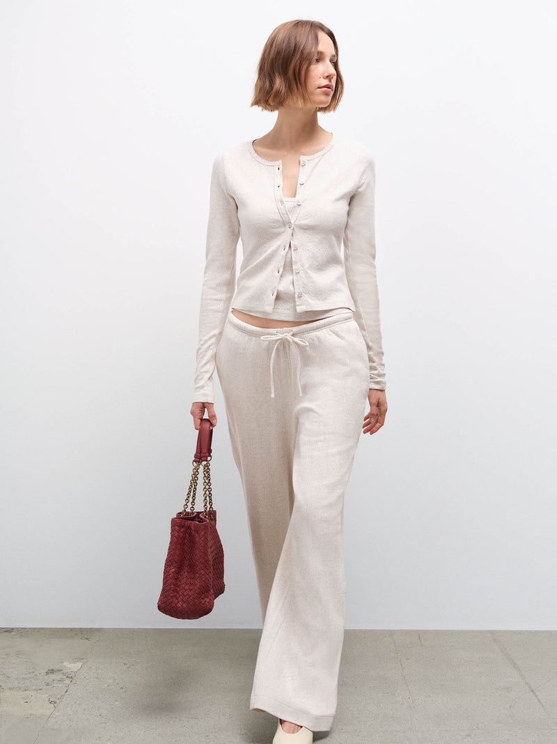 Organic Pointelle Pant