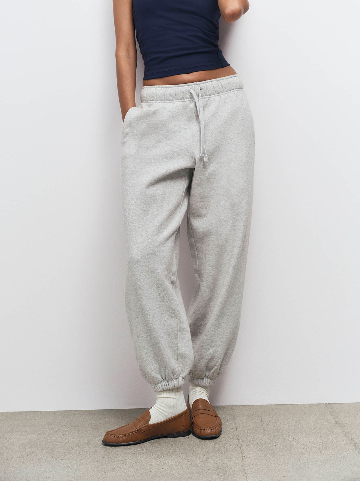 Organic Fleece Oversized Sweatpant