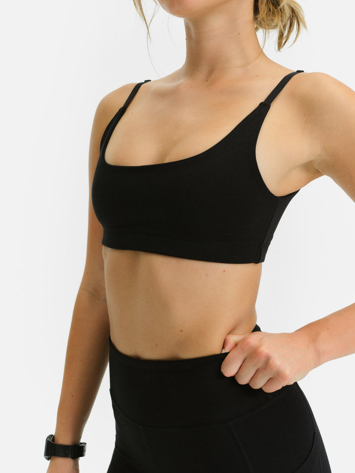 Organic Stretch Scoop Bra