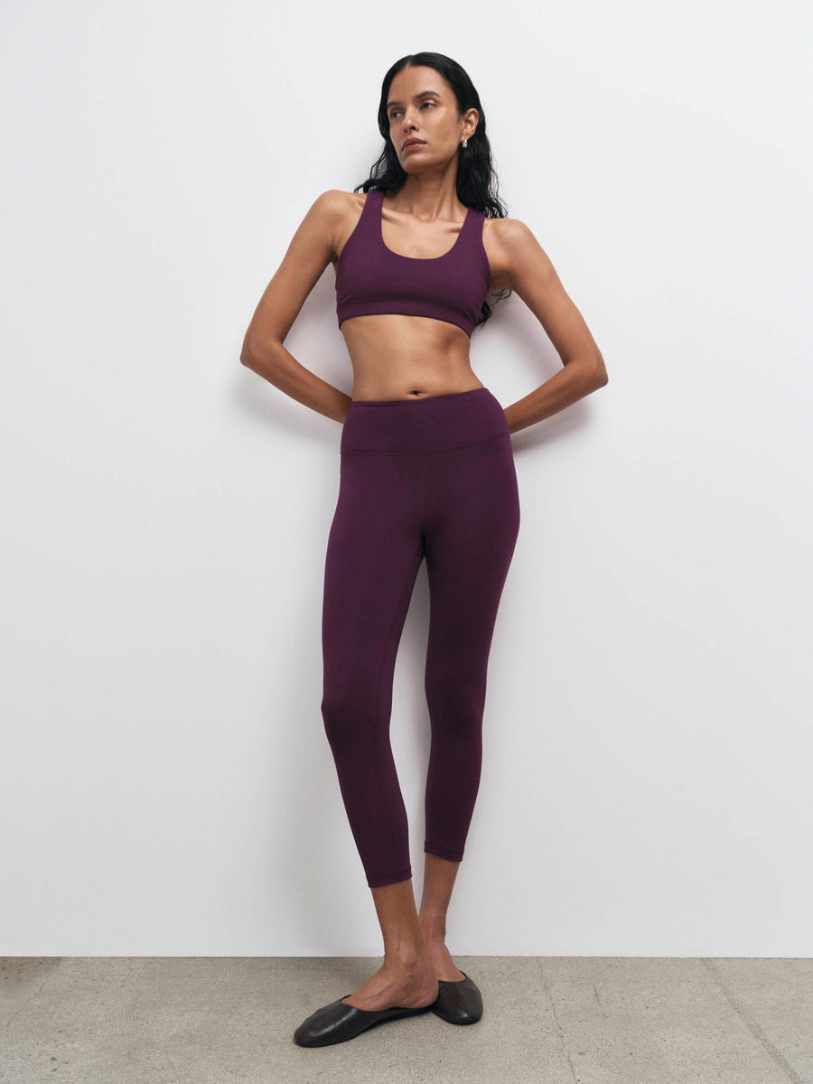 Organic Stretch Midi Legging