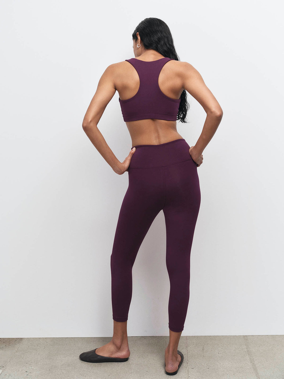 Organic Stretch Midi Legging