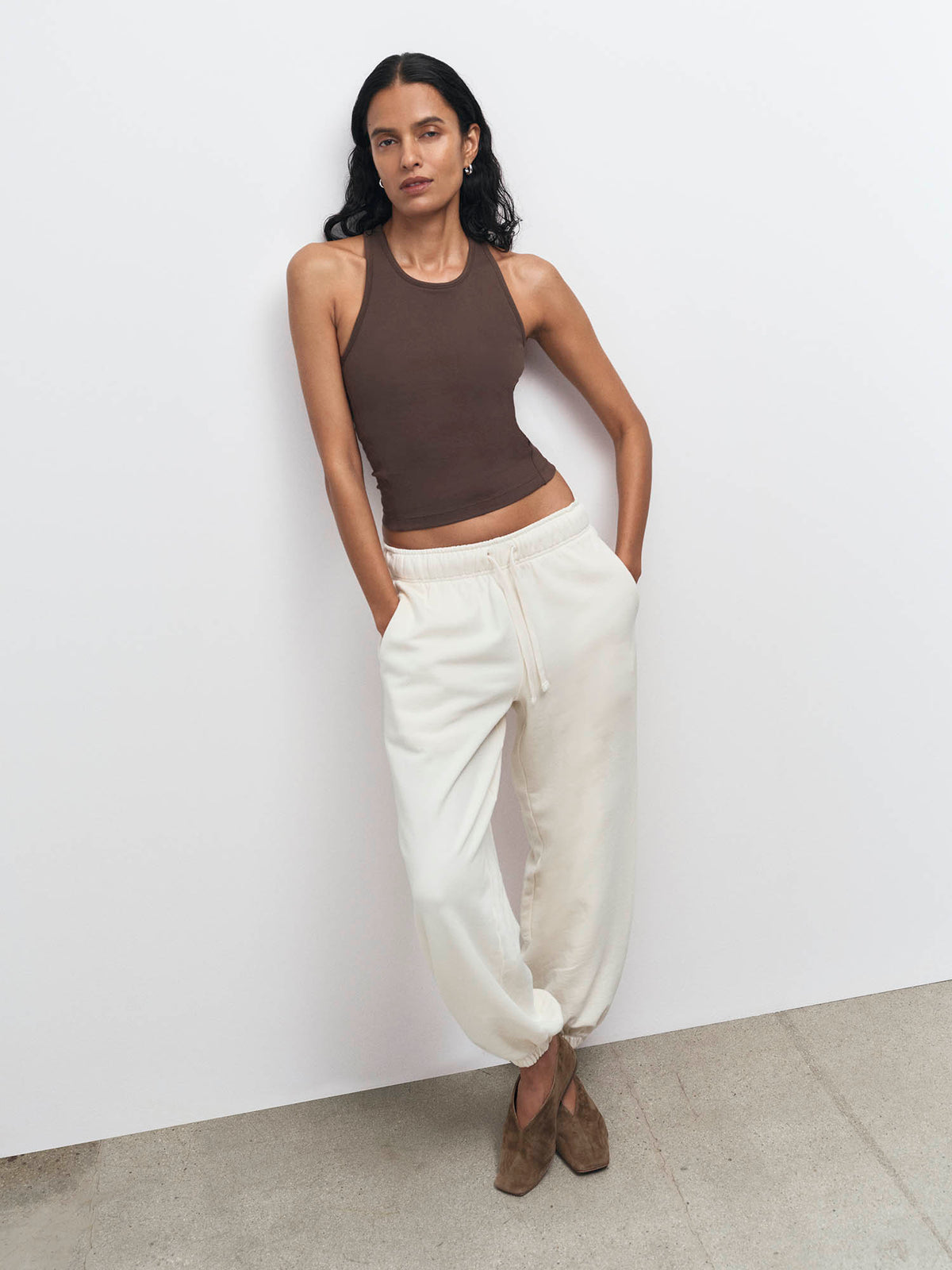 Organic Stretch High Neck Tank