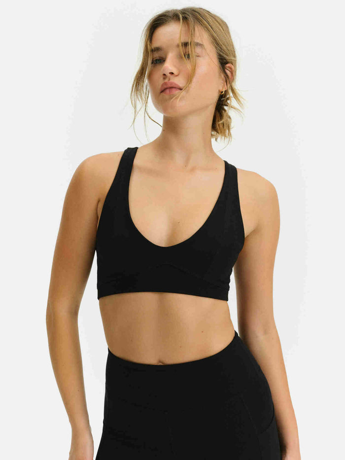 Organic Stretch V-Neck Bra