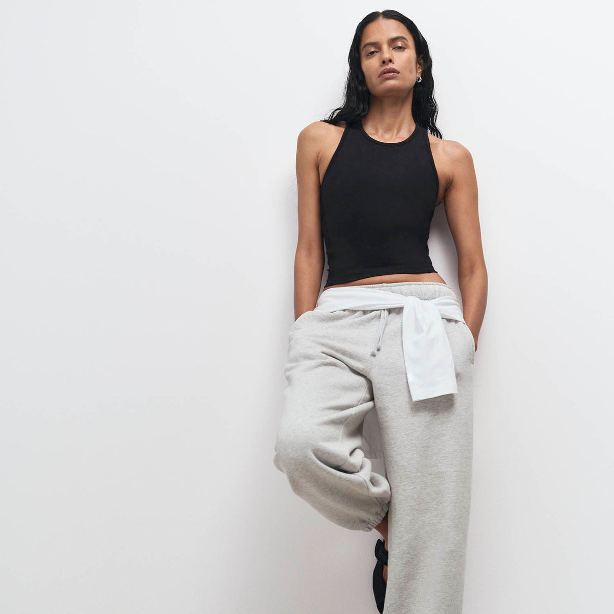 Organic Stretch High Neck Tank
