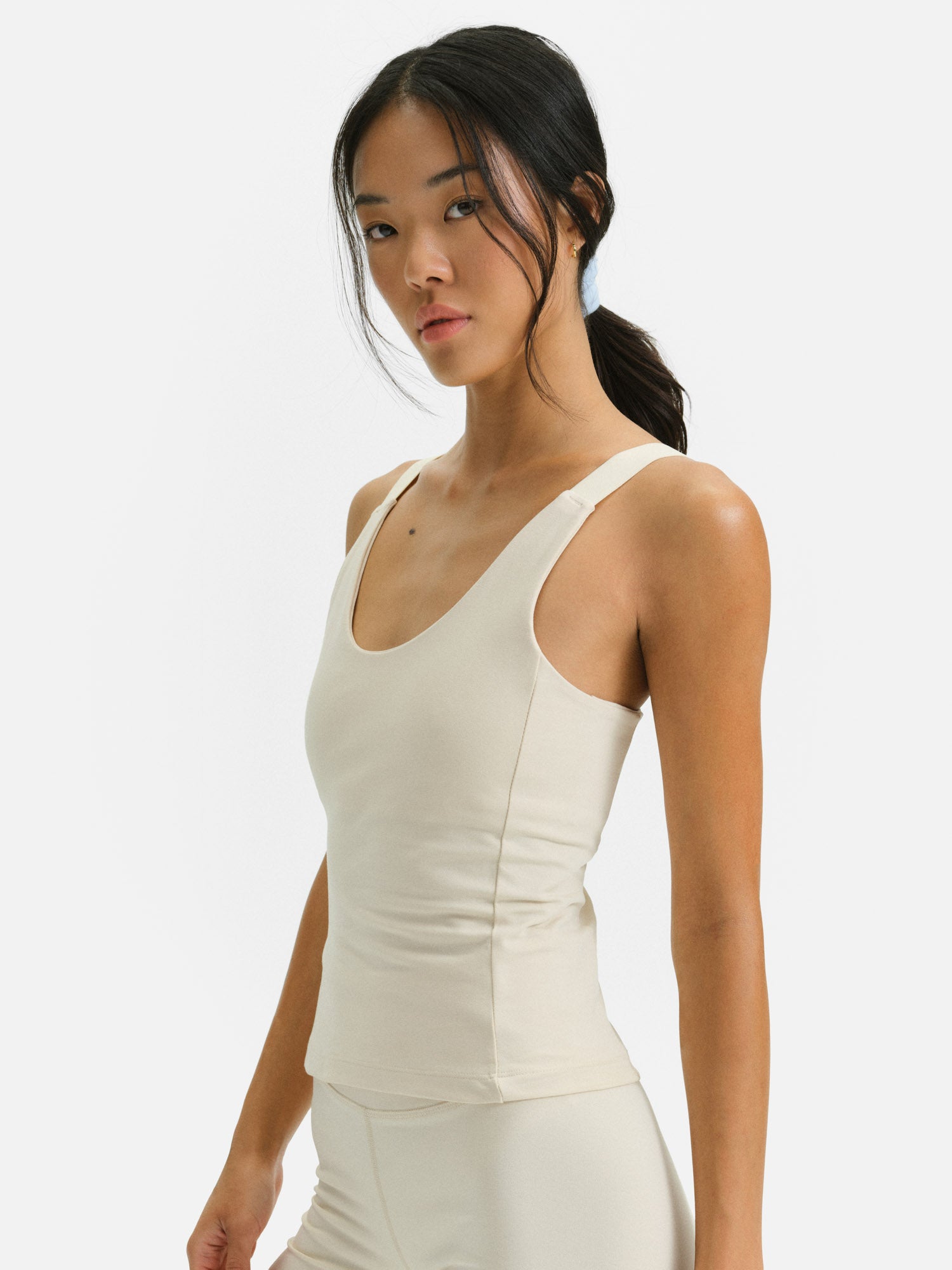 ё yo biotop round body scoopneck topsセット ё yo biotop round body