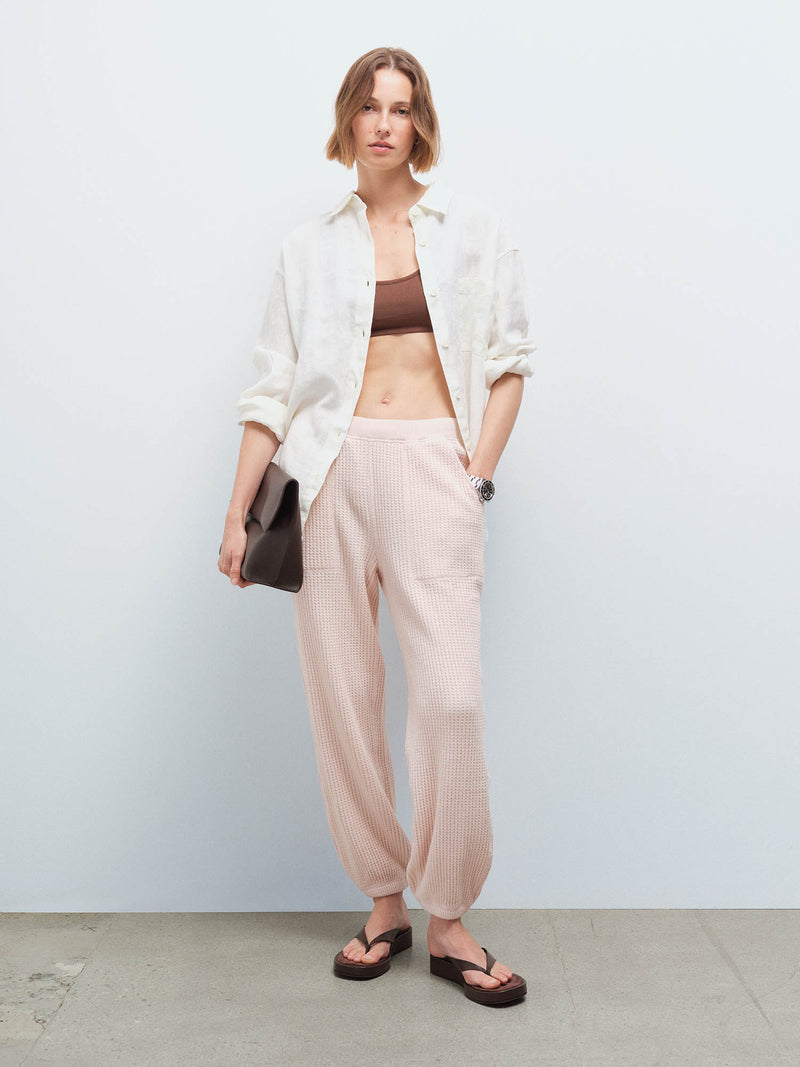 Organic Waffle Sweatpant