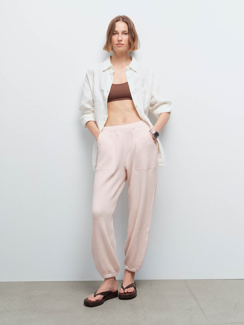 Organic Waffle Sweatpant