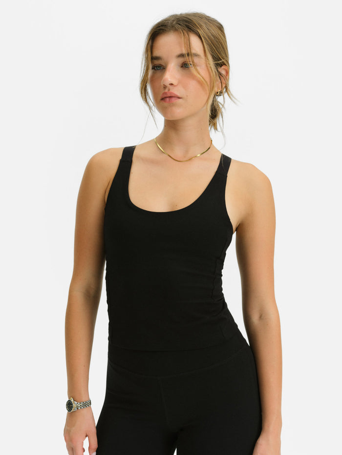 Organic Stretch U-Neck Tank