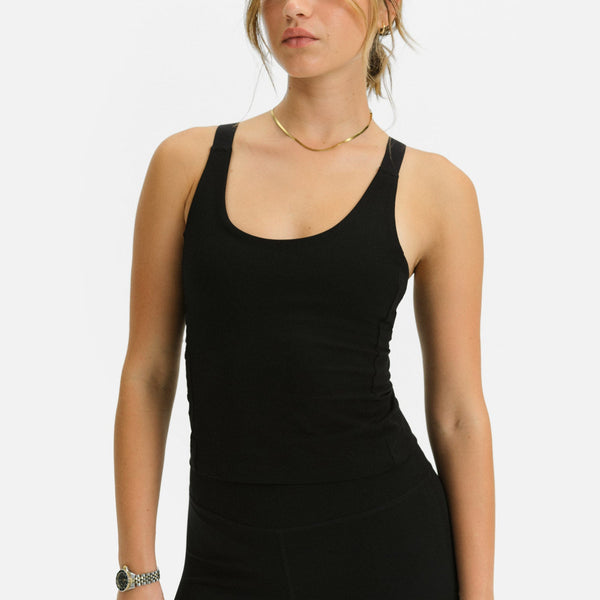 Organic Stretch U Neck Tank