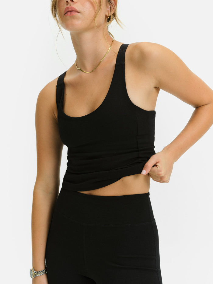 Organic Stretch U-Neck Tank
