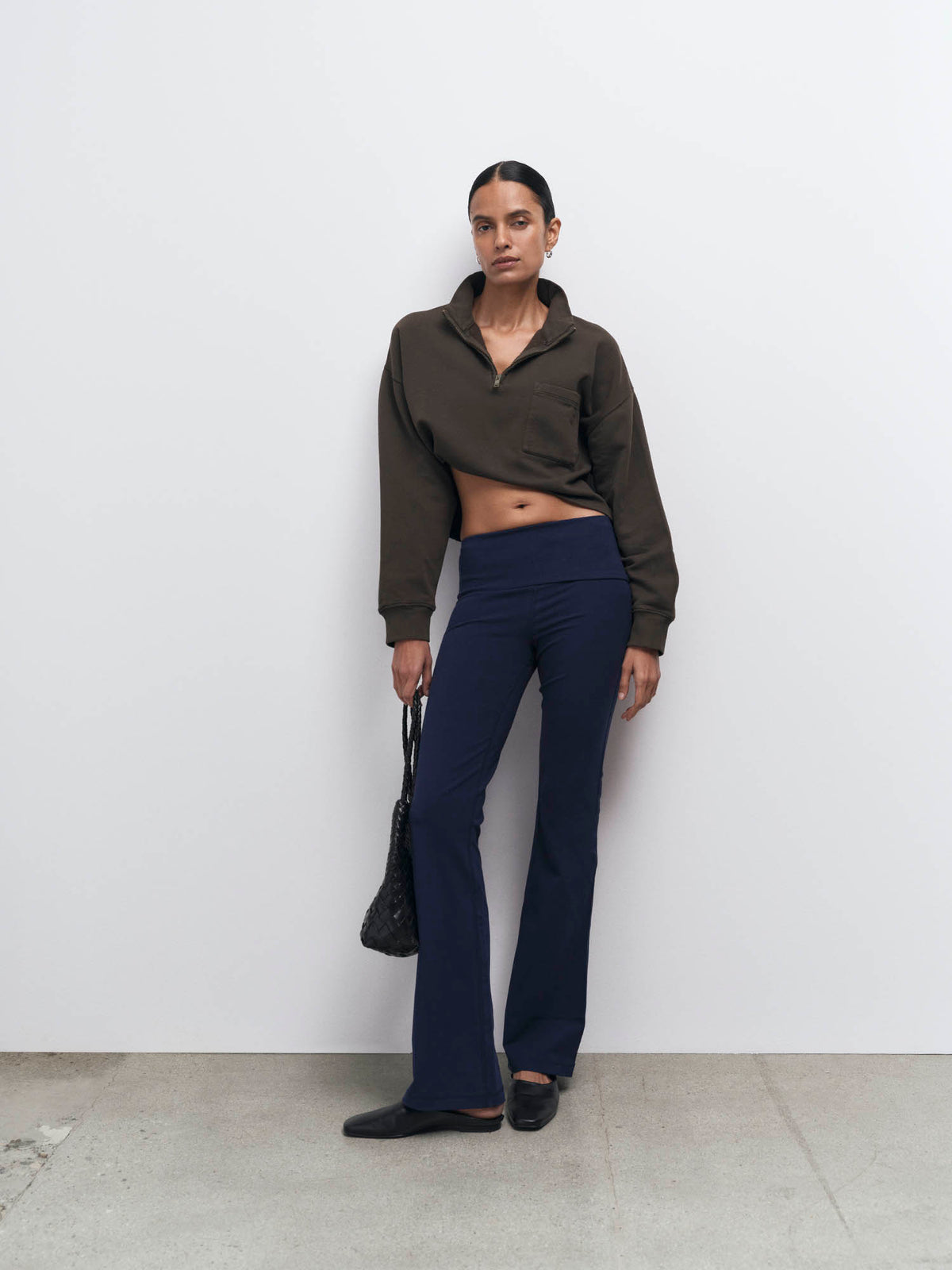 Organic Stretch Foldover Pant
