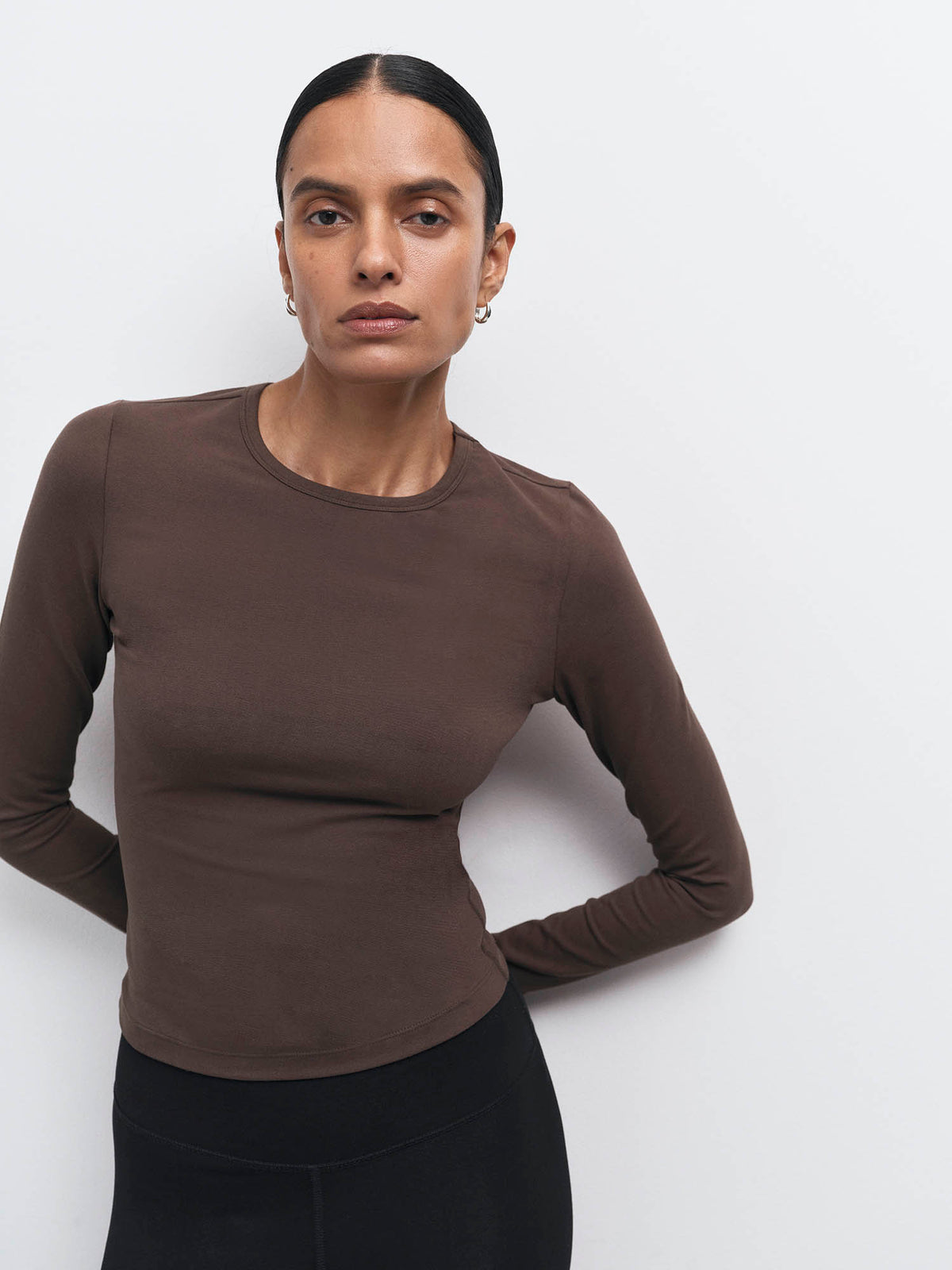 Organic Stretch Long Sleeve Top