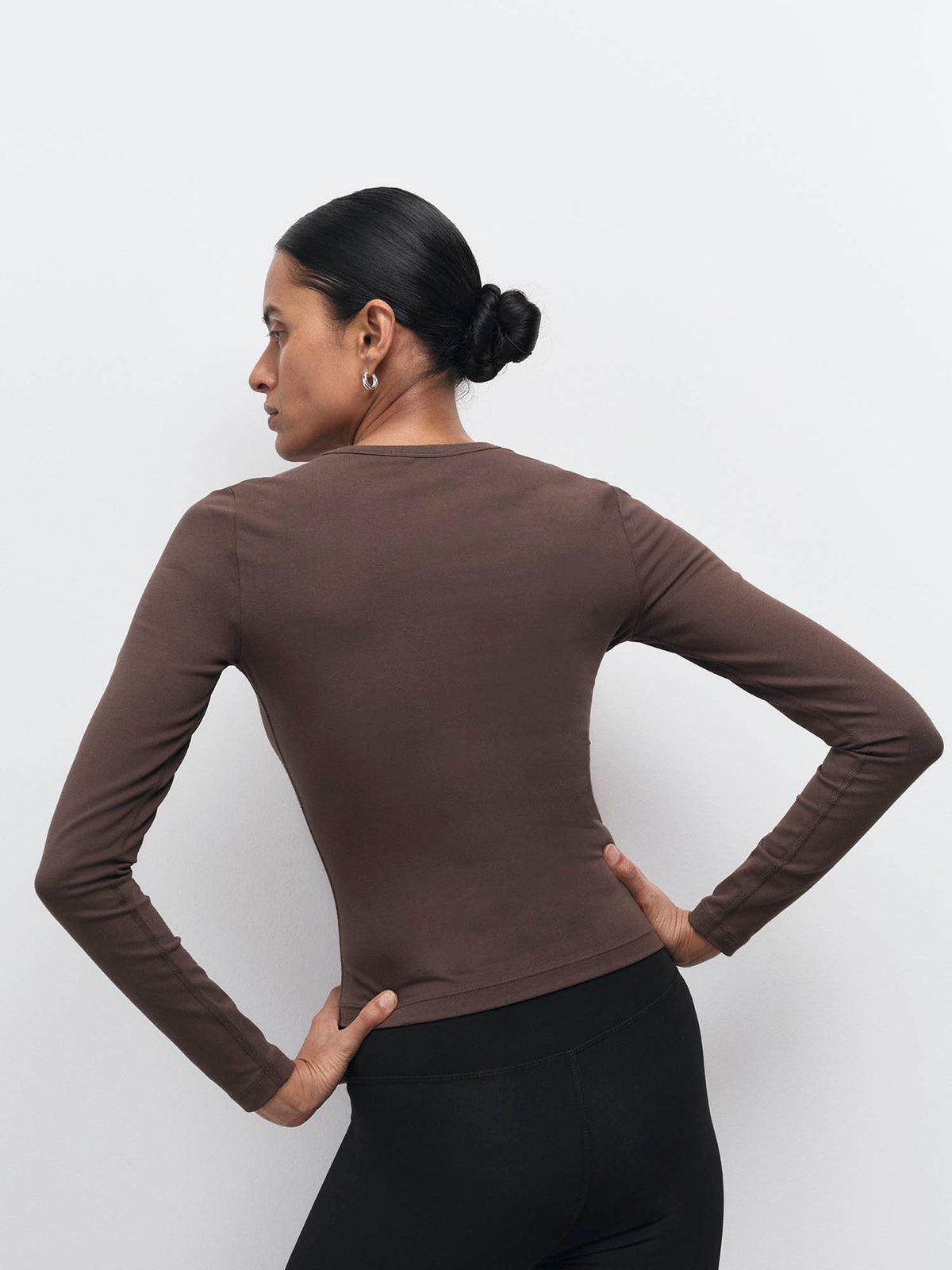 Organic Stretch Long Sleeve Top
