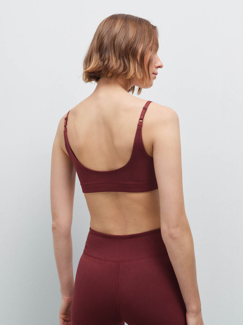Organic Stretch Scoop Bra