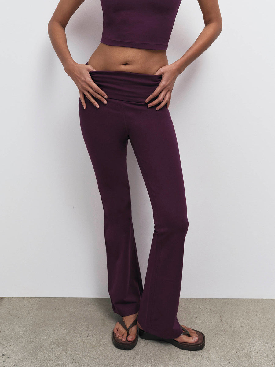 Organic Stretch Foldover Pant