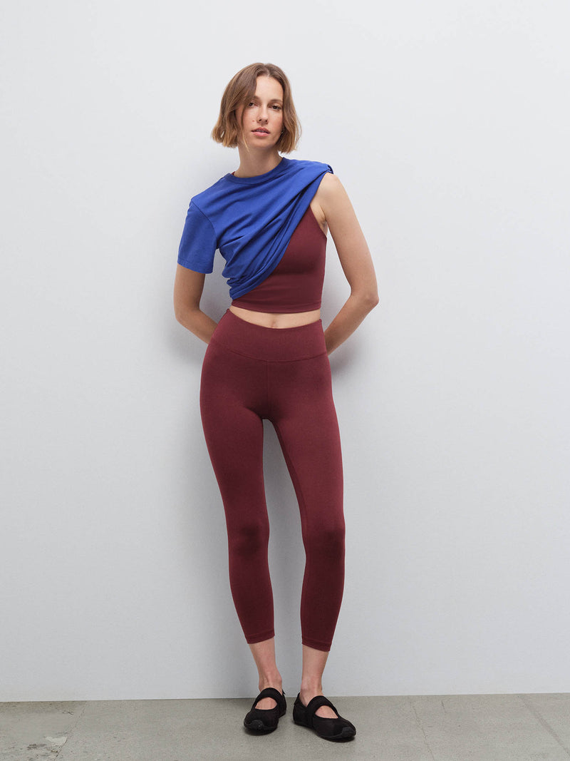 Organic Stretch Midi Legging