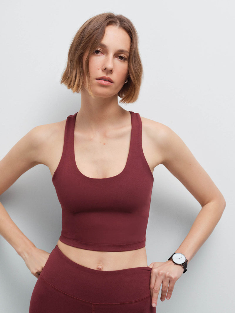 Organic Stretch Racer Tank