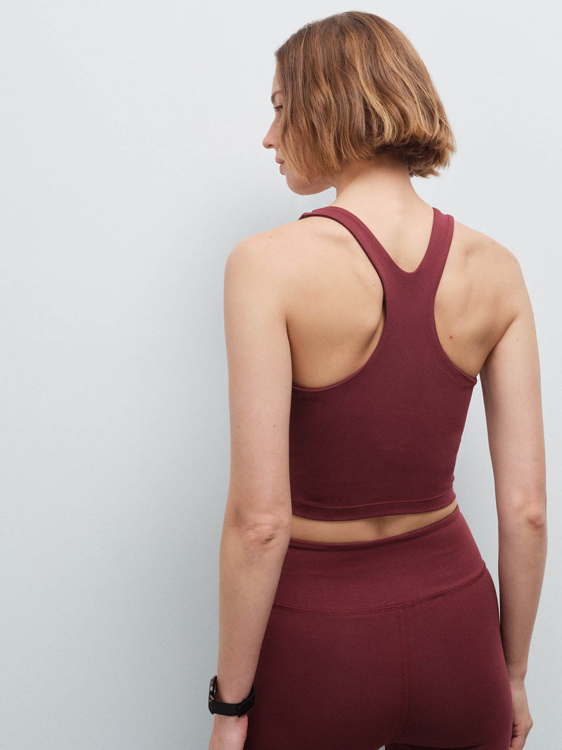 Organic Stretch Racer Tank