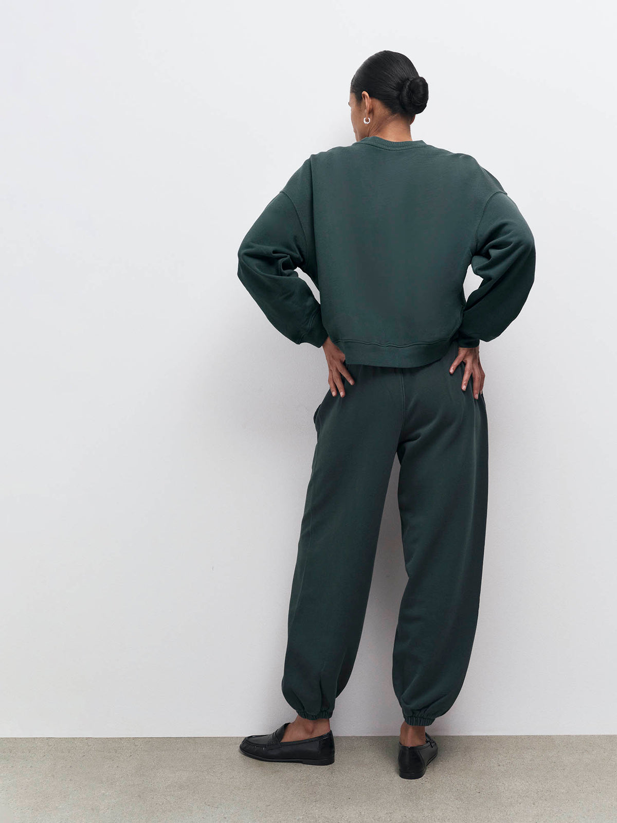 Organic Fleece Relaxed Crewneck Sweatshirt