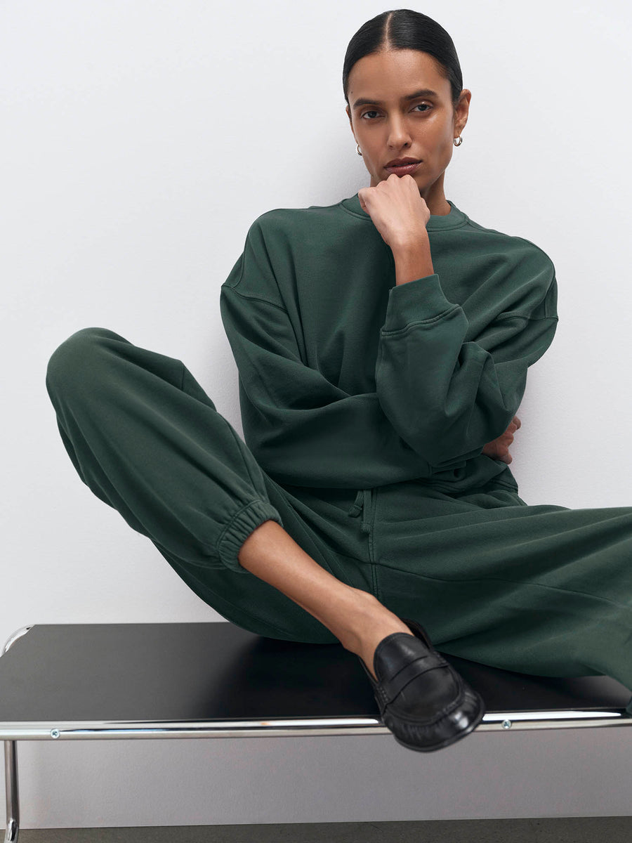 Organic Fleece Oversized Sweatpant