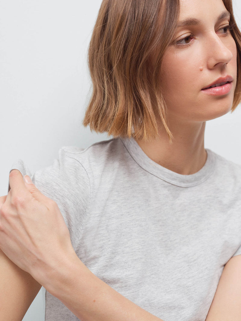 Organic Pima Shrunken Tee