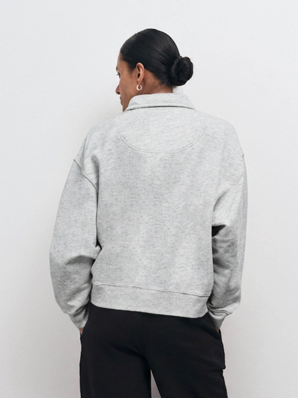 Organic Fleece Oversized Polo