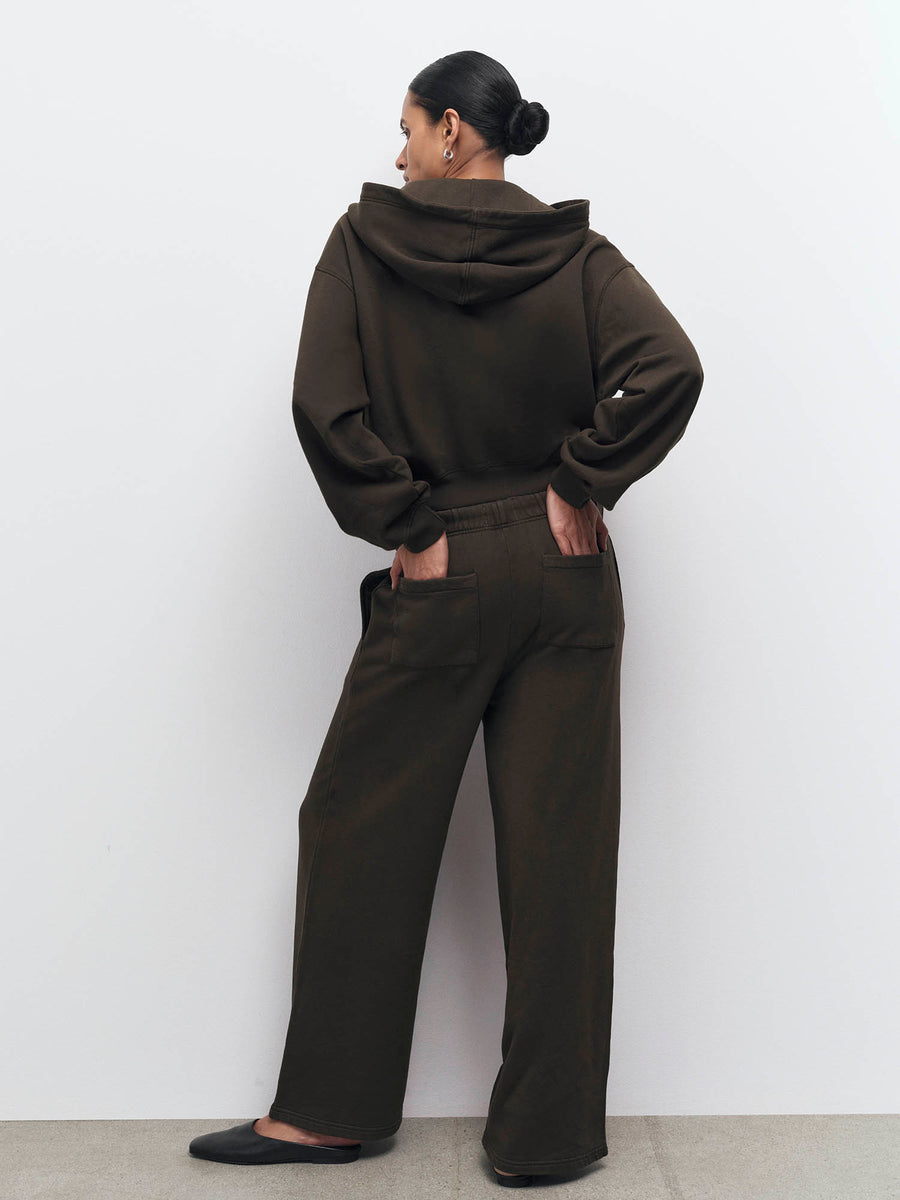 Organic Fleece Zip Hoodie