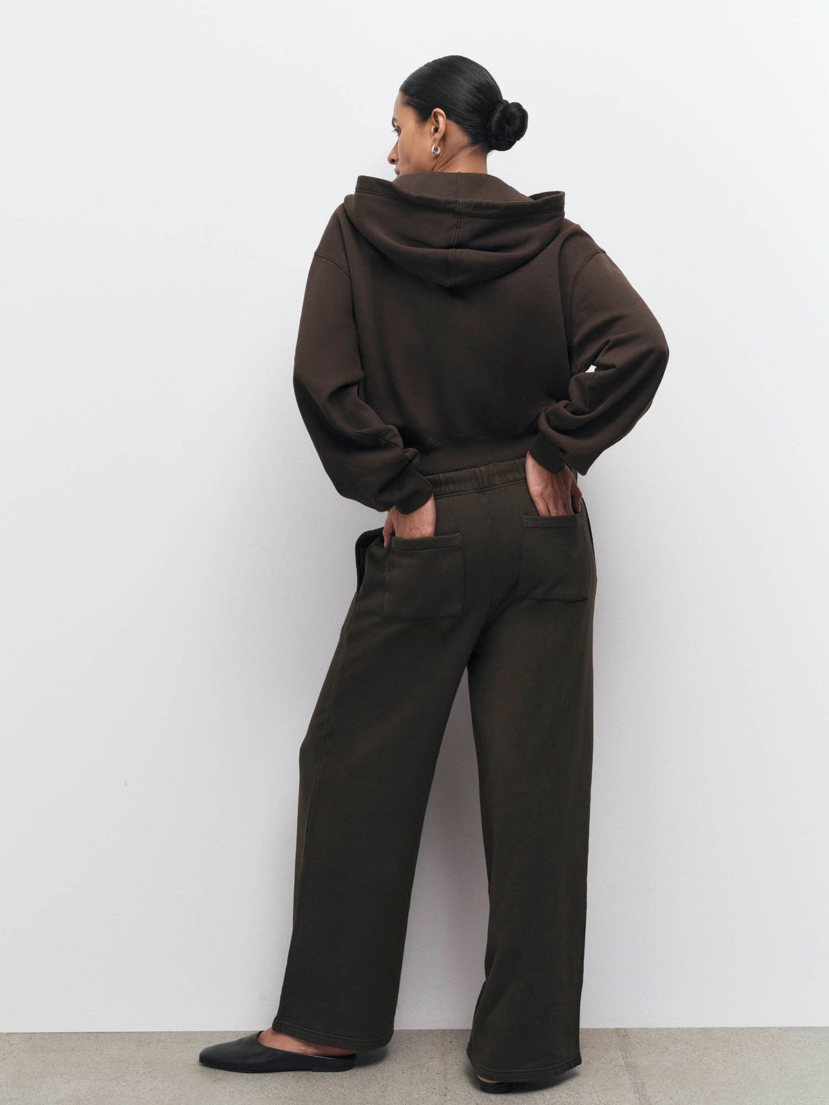 Organic Fleece Straight Leg Sweatpant