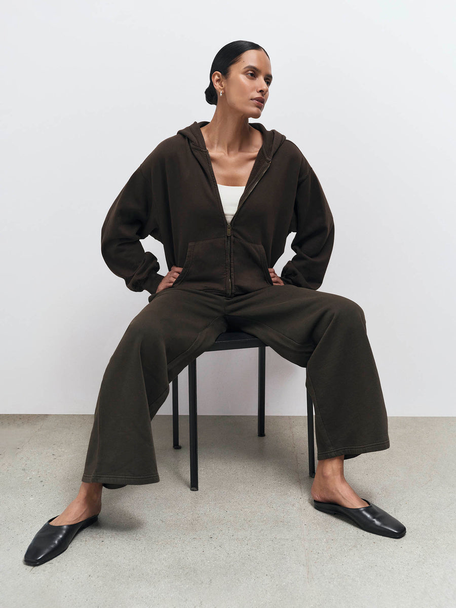Organic Fleece Straight Leg Sweatpant