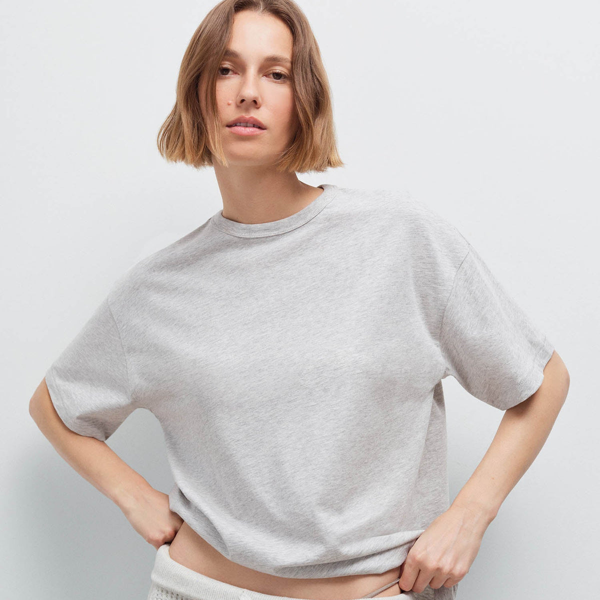 Organic Pima Oversized Tee