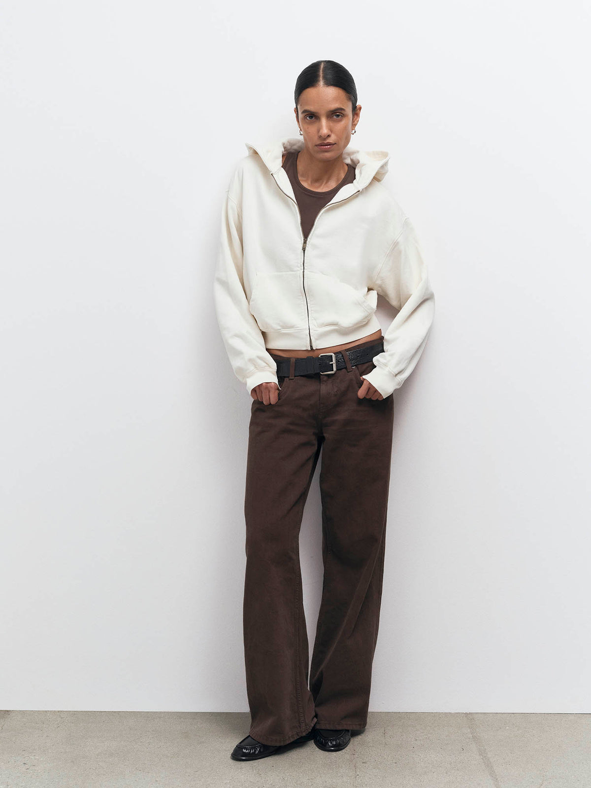 Organic Fleece Zip Hoodie