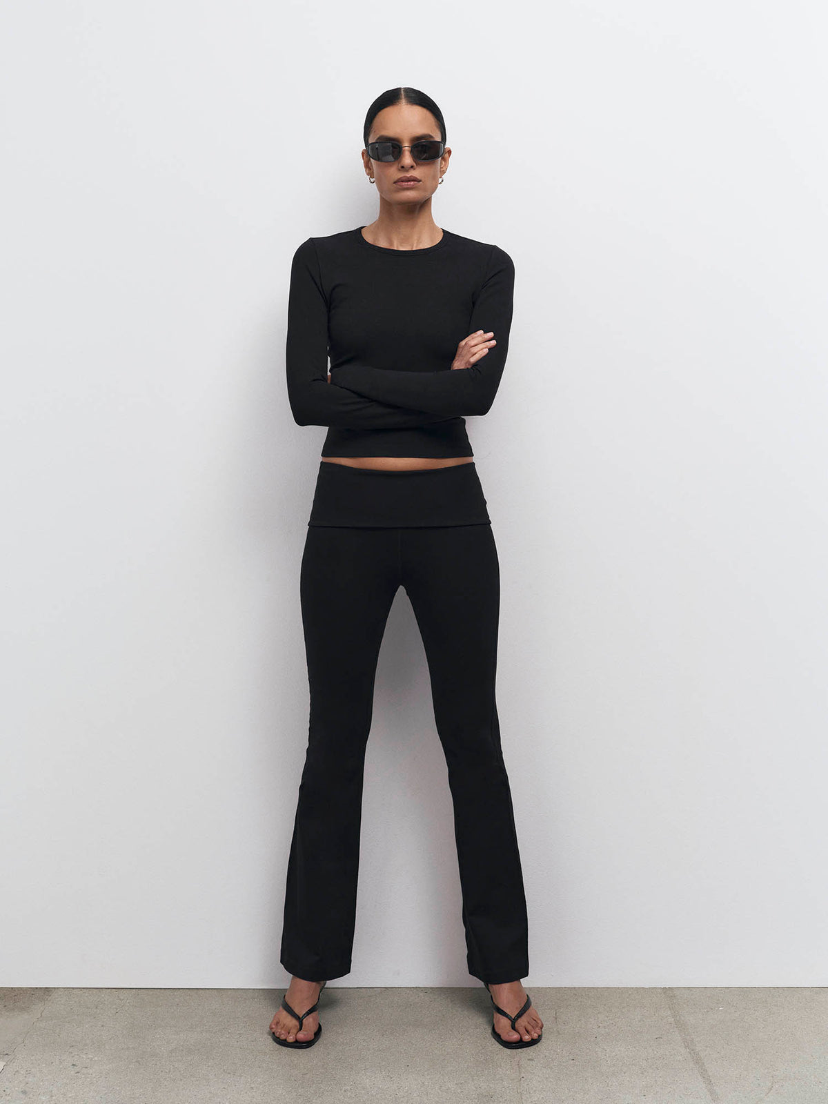 Organic Stretch Long Sleeve Top